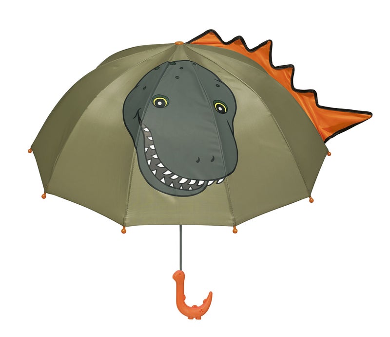 Kidorable Dinosaur Umbrella, Green, One Size - Image 4